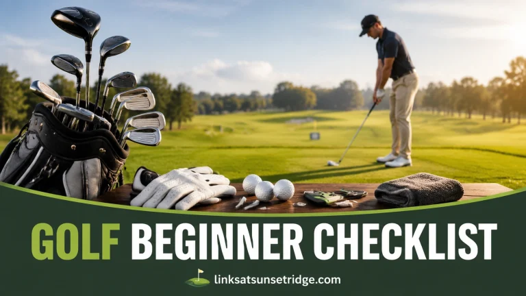 Golf Beginner Checklist