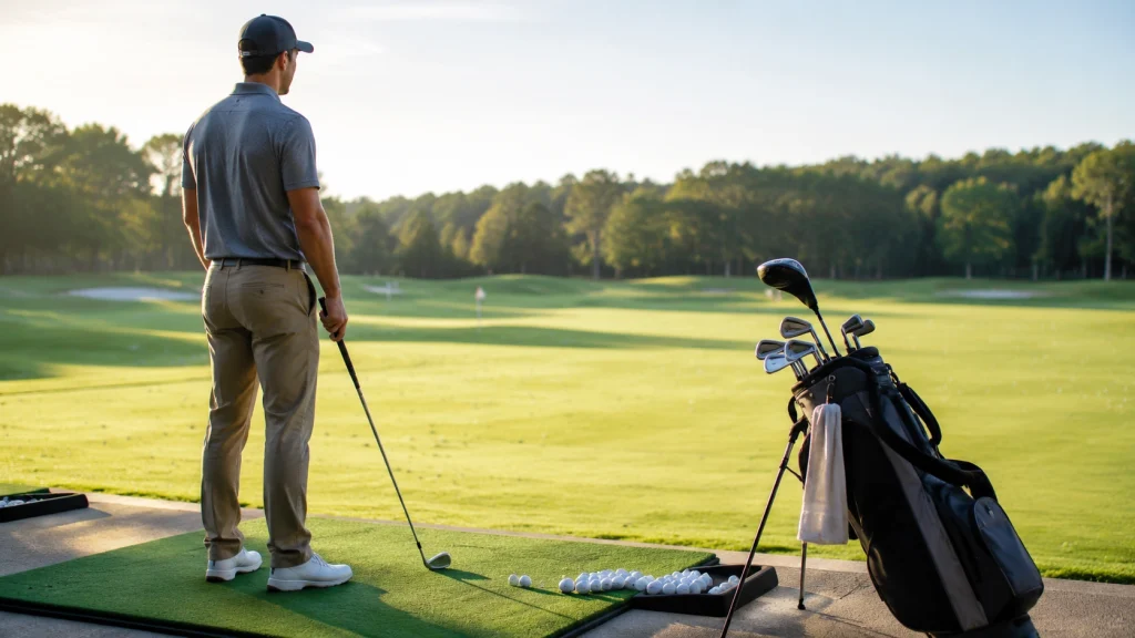 Beginner equipment for learning how to start playing golf