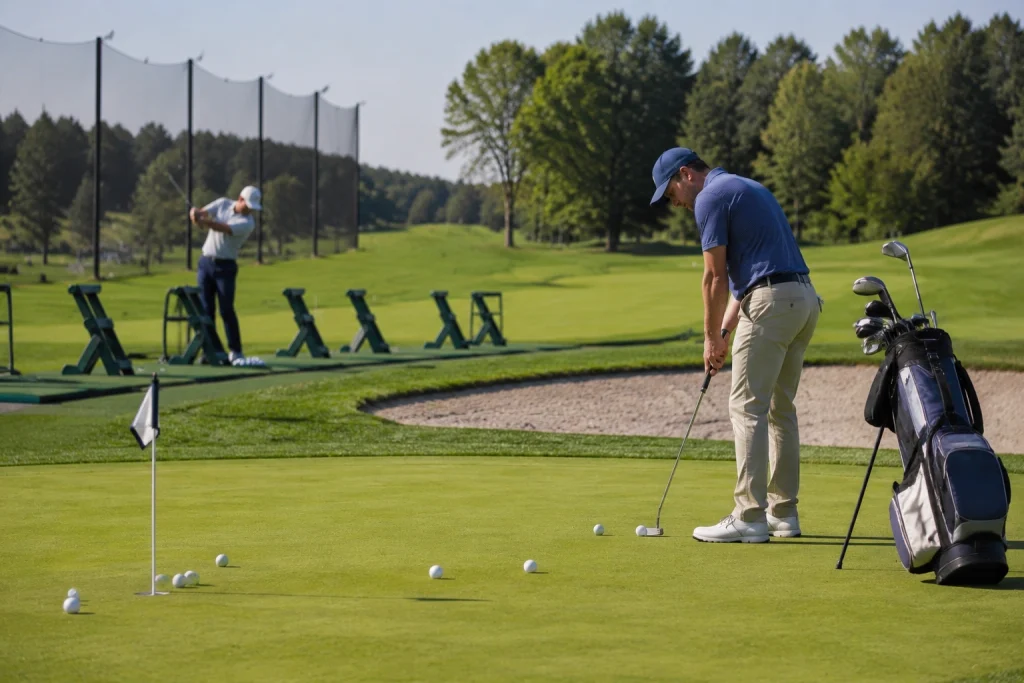 Benefits of golf practice for beginner and intermediate players