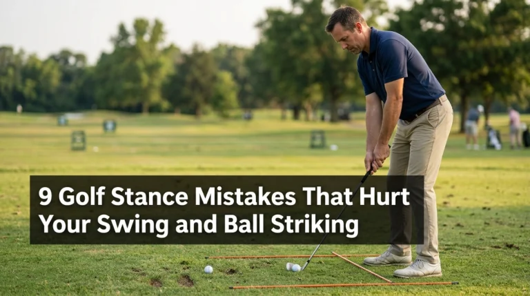 9 Golf Stance Mistakes That Hurt Your Swing and Ball Striking