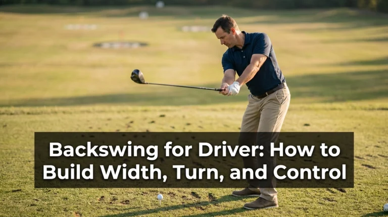 Backswing for Driver How to Build Width, Turn, and Control