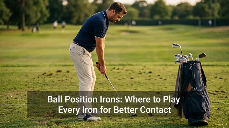 Ball Position Irons Where to Play Every Iron for Better Contact