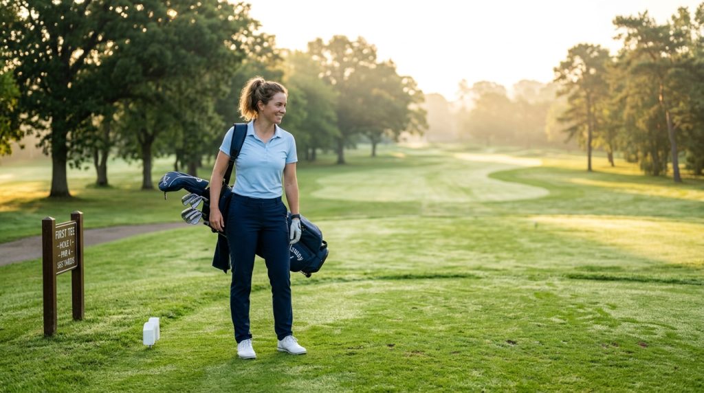 Your First Day at a Golf Course beginner golfer preparation guide