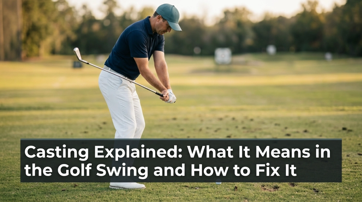 Casting Explained What It Means in the Golf Swing and How to Fix It