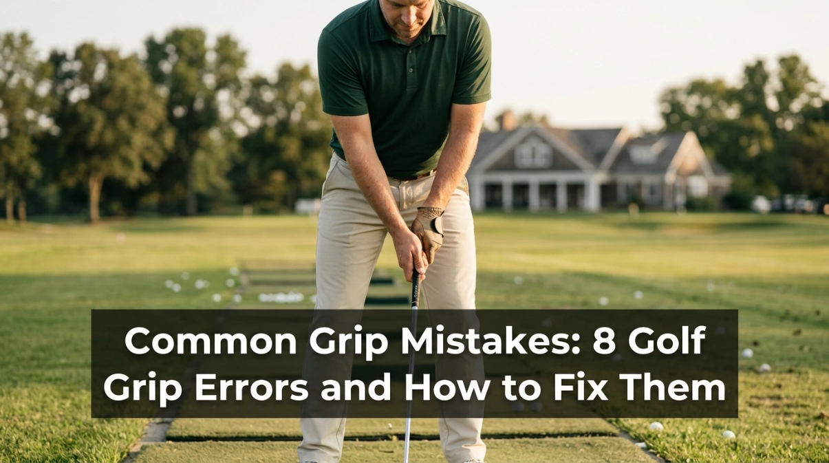 Common Grip Mistakes 8 Golf Grip Errors and How to Fix Them
