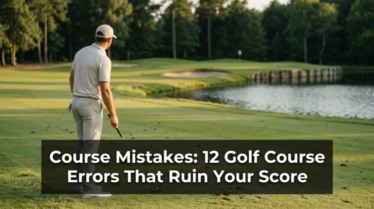 Course Mistakes 12 Golf Course Errors That Ruin Your Score