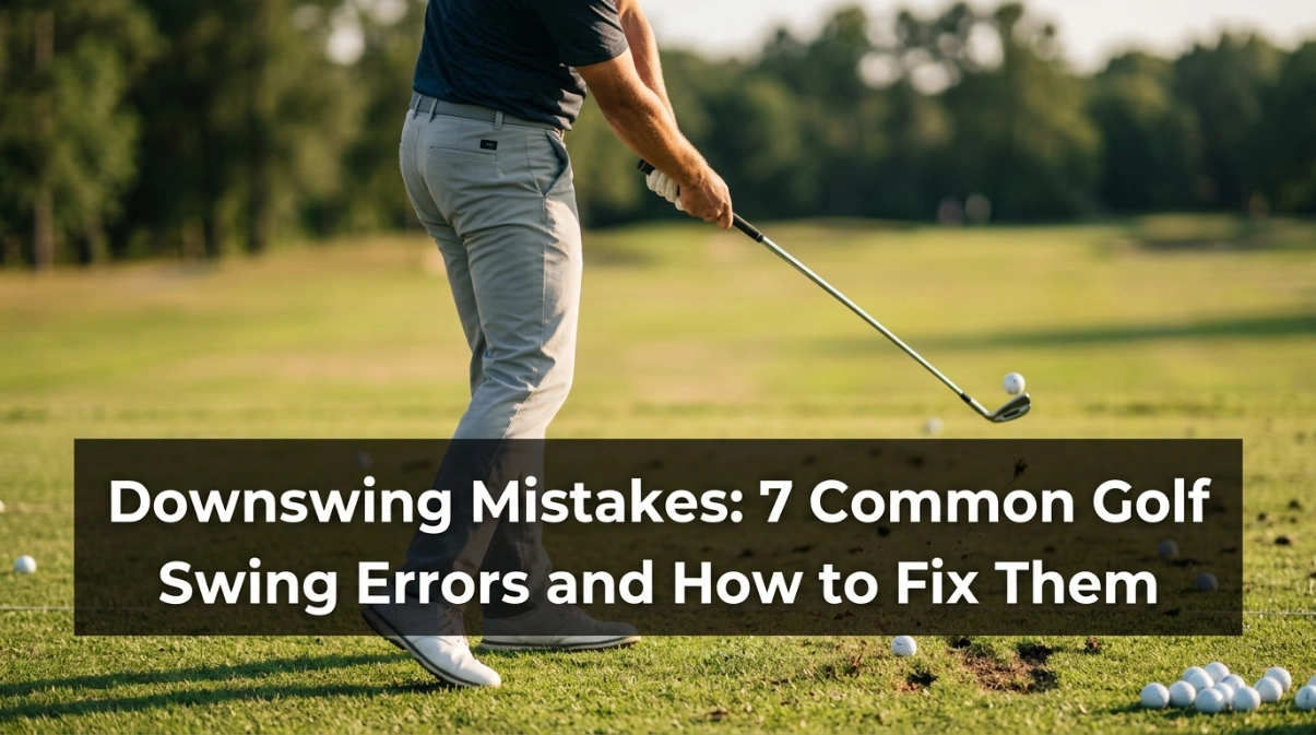 Downswing Mistakes 7 Common Golf Swing Errors and How to Fix Them