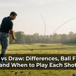 Fade vs Draw: Differences, Ball Flight, and When to Play Each Shot