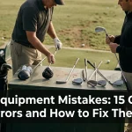 Golf Equipment Mistakes: 15 Costly Errors and How to Fix Them
