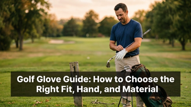 Golf Glove Guide How to Choose the Right Fit, Hand, and Material