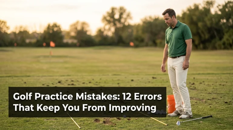 Golf Practice Mistakes 12 Errors That Keep You From Improving