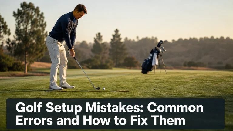 Golf Setup Mistakes Common Errors and How to Fix Them