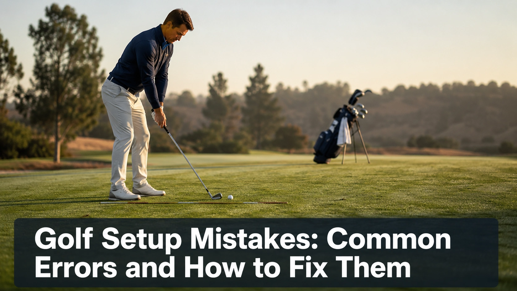 Golf Setup Mistakes Common Errors and How to Fix Them