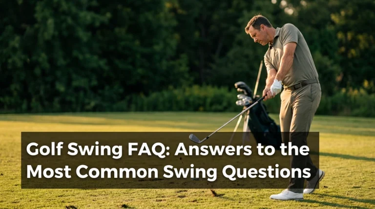 Golf Swing FAQ Answers to the Most Common Swing Questions
