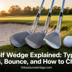 Golf Wedge Explained: Types, Lofts, Bounce, and How to Choose
