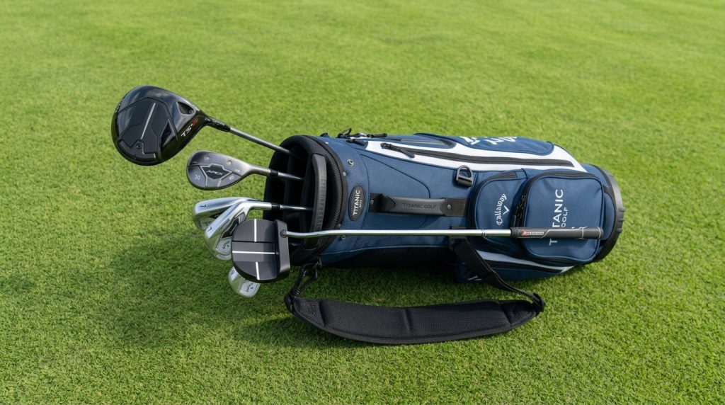 common beginner questions golf bag setup with essential clubs