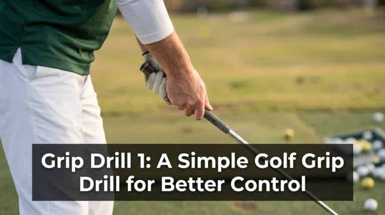 Grip Drill 1 A Simple Golf Grip Drill for Better Control