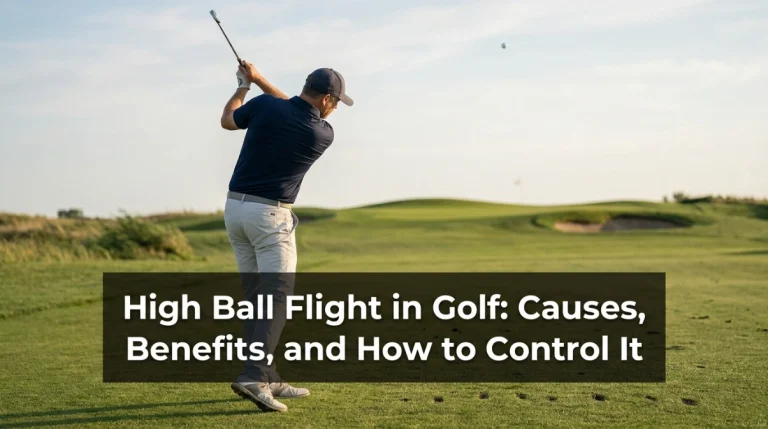 High Ball Flight in Golf Causes, Benefits, and How to Control It