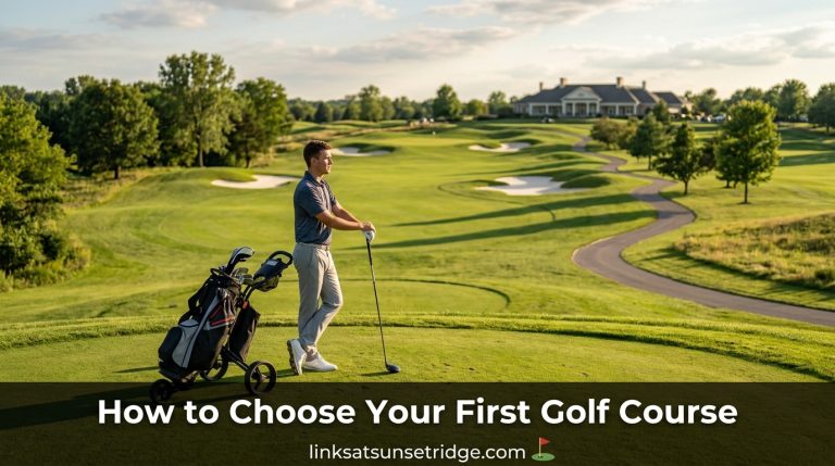 How to Choose Your First Golf Course