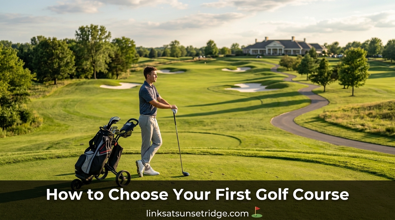 How to Choose Your First Golf Course