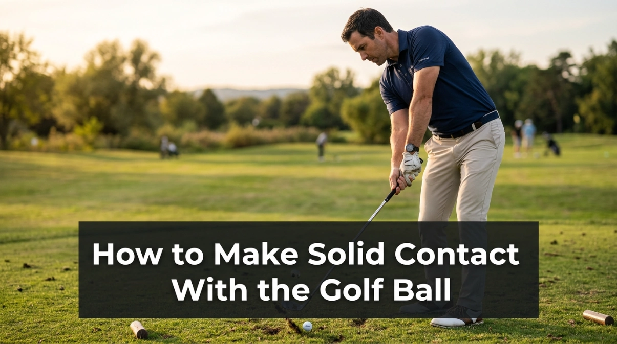How to Make Solid Contact With the Golf Ball