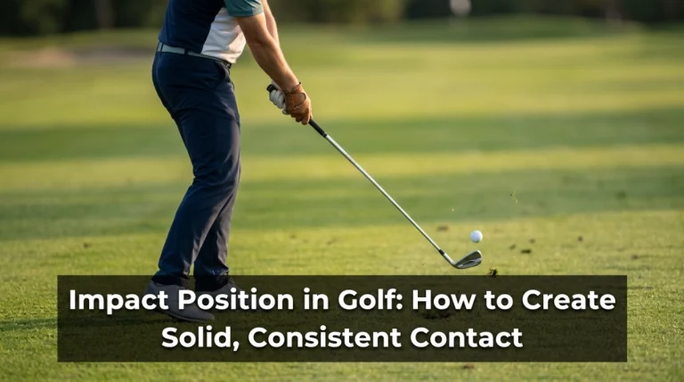 Impact Position in Golf How to Create Solid, Consistent Contact