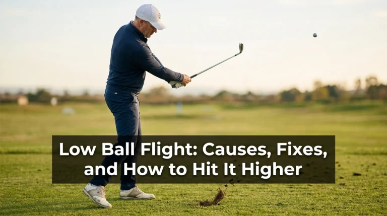 Low Ball Flight Causes, Fixes, and How to Hit It Higher