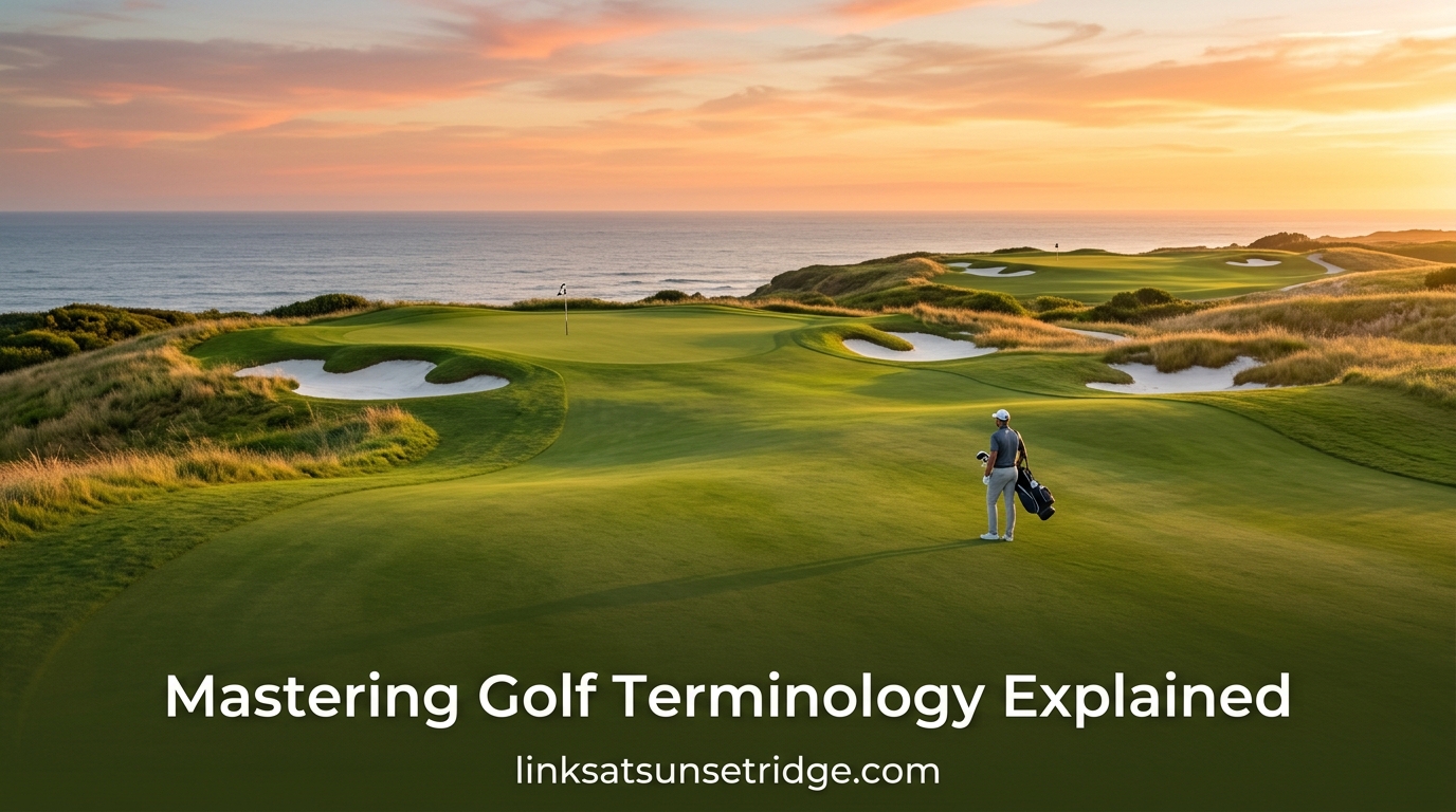 Mastering Golf Terminology Explained