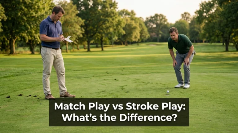 Match Play vs Stroke Play What’s the Difference
