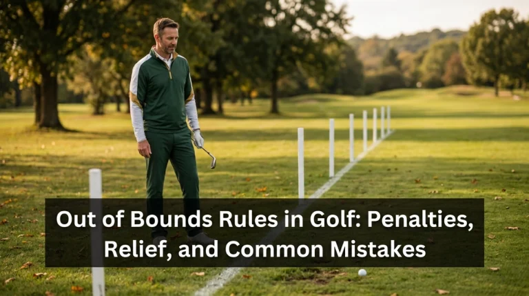Out of Bounds Rules in Golf Penalties, Relief, and Common Mistakes