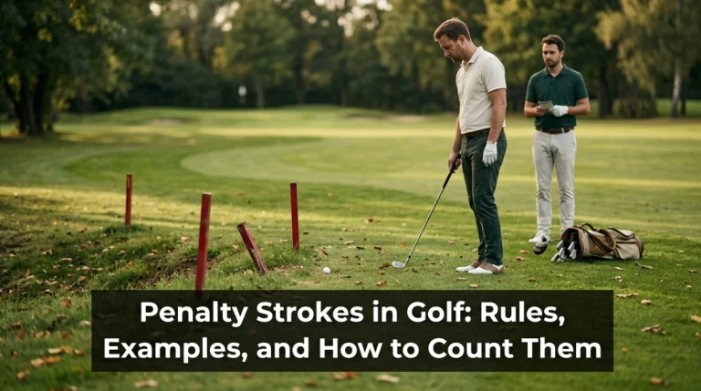 Penalty Strokes in Golf Rules, Examples, and How to Count Them