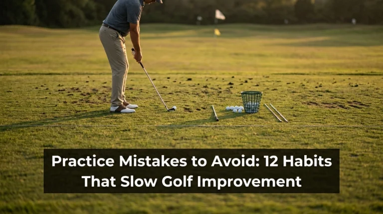 Practice Mistakes to Avoid 12 Habits That Slow Golf Improvement