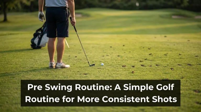 Pre Swing Routine A Simple Golf Routine for More Consistent Shots