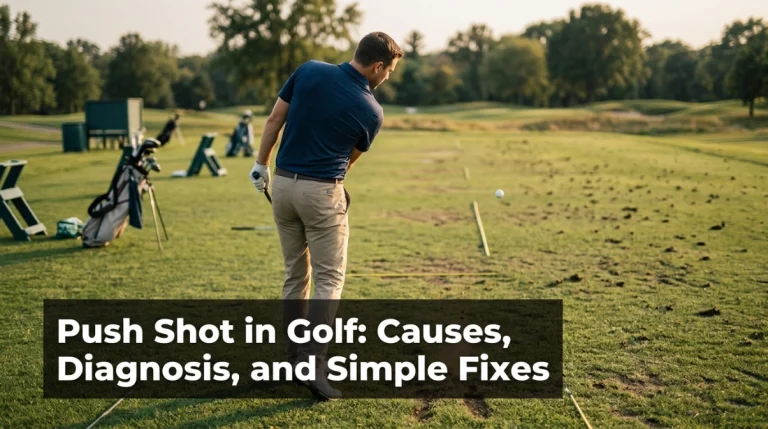 Push Shot in Golf Causes, Diagnosis, and Simple Fixes