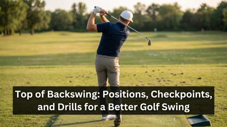 Top of Backswing Positions, Checkpoints, and Drills for a Better Golf Swing