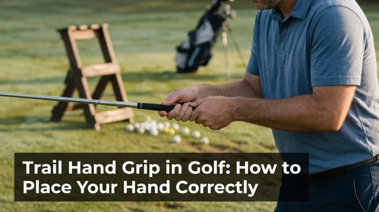 Trail Hand Grip in Golf How to Place Your Hand Correctly