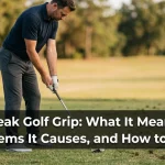 Weak Golf Grip: What It Means, Problems It Causes, and How to Fix It