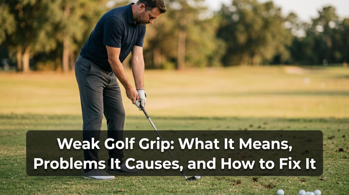 Weak Golf Grip What It Means, Problems It Causes, and How to Fix It