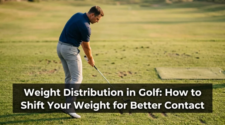 Weight Distribution in Golf How to Shift Your Weight for Better Contact