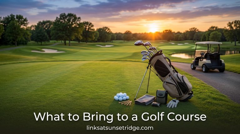 What to Bring to a Golf Course