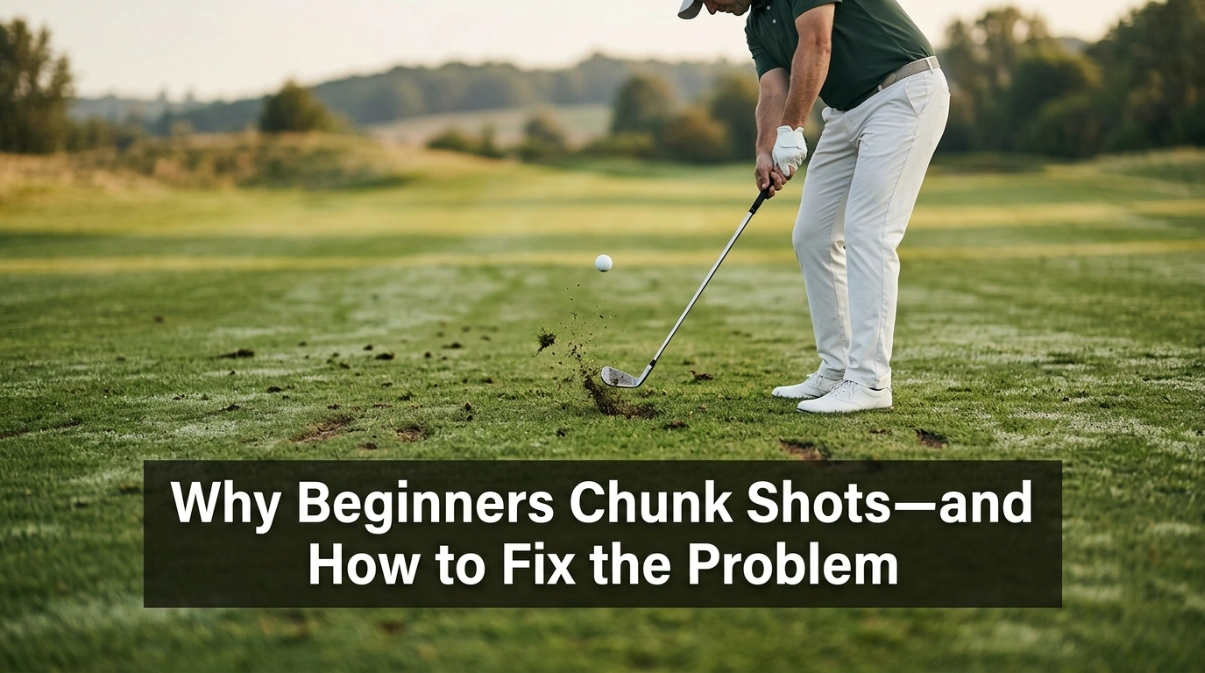 Why Beginners Chunk Shots—and How to Fix the Problem