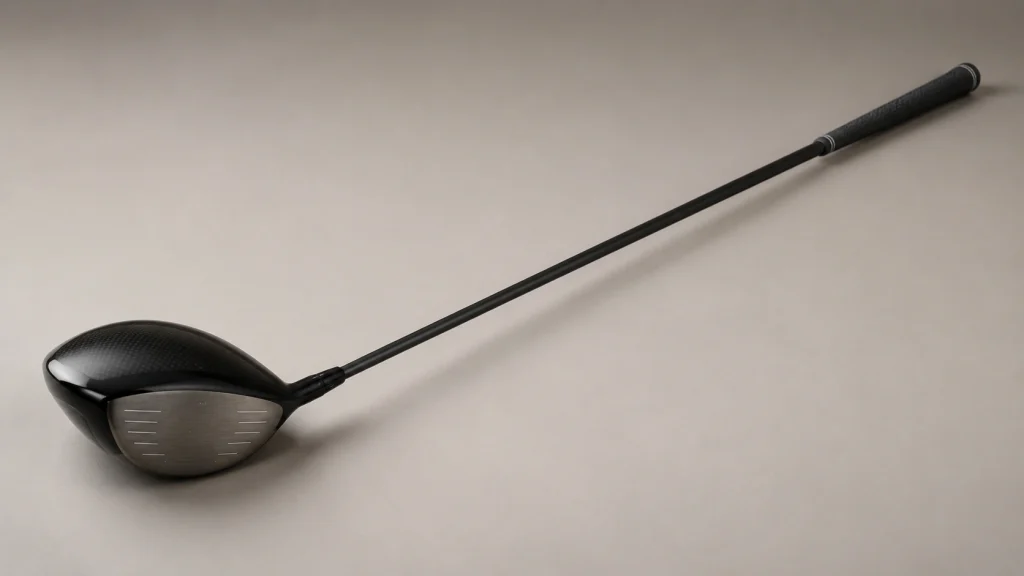 Driver explained with golf clubhead, shaft, hosel, face, and grip