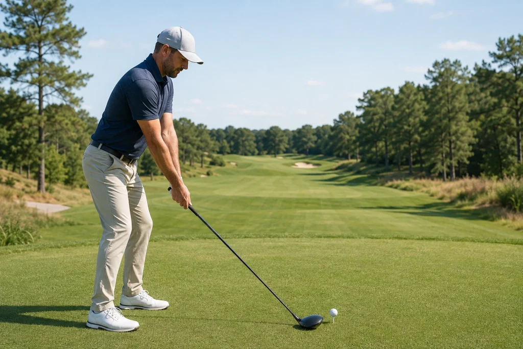 Driver setup explained for consistent golf tee shots