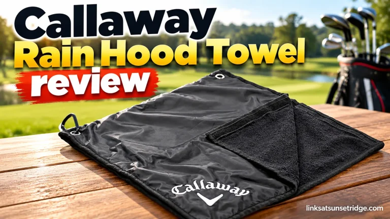 Callaway Rain Hood Towel review