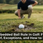 Embedded Ball Rule in Golf: Free Relief, Exceptions, and How to Drop