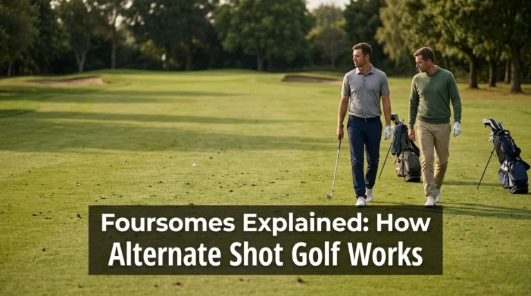 Foursomes Explained How Alternate Shot Golf Works