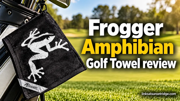 Frogger Amphibian Golf Towel review