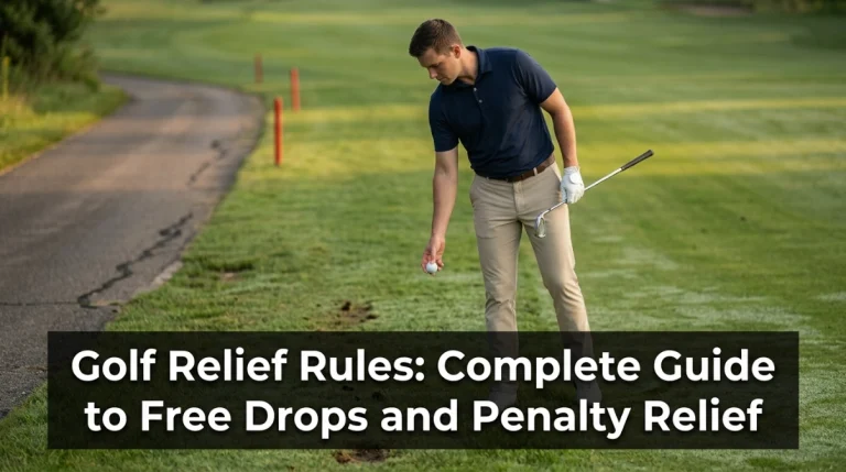 Golf Relief Rules Complete Guide to Free Drops and Penalty Relief