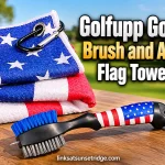 Golfupp Golf Club Brush and American Flag Towel Review