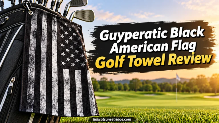 Guyperatic Black American Flag Golf Towel Review